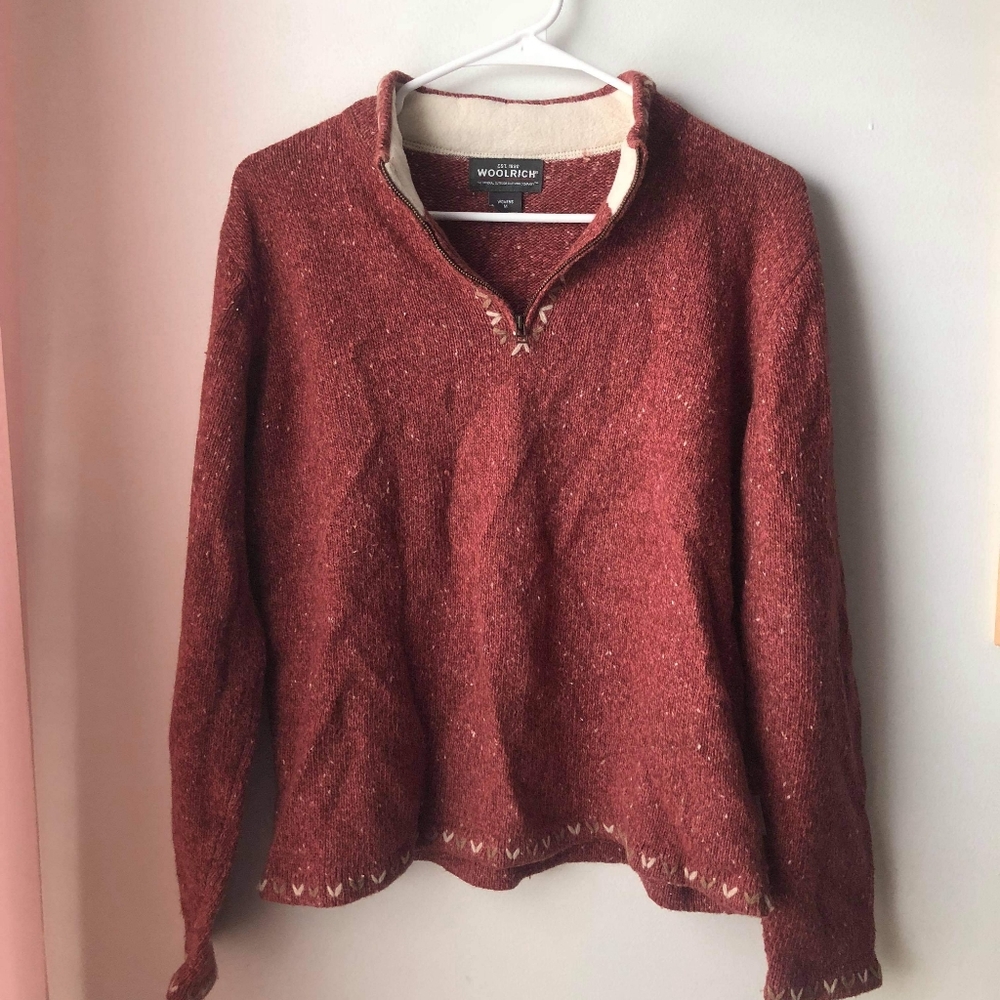 Woolrich Grenadine Half-zip Sweater - Picture 2 of 4